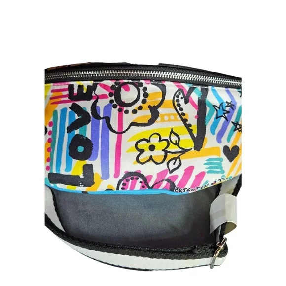 Brighton Graffiti Love Multi-color White One Size Crossbody Belt Bag - Picture 9 of 11